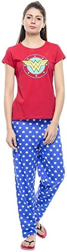 A Wonder Woman Women's Cotton Pyjama Set