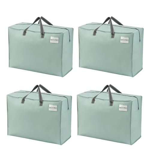 VENO Moving Bags 4 Pack Light Green