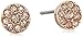 Fossil Disk Stud Earring