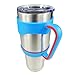 Tumbler Handle, Colorful POPO Handle for Yeti Rambler 30 Oz Tumblers, Rtic, Sic Cup and more (30 Oz, Blue)