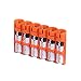 Storacell SLAAAORG by Powerpax SlimLine AAA Battery Caddy, Orange, Holds 6 Batteries, 1 Count (Pack of 1)