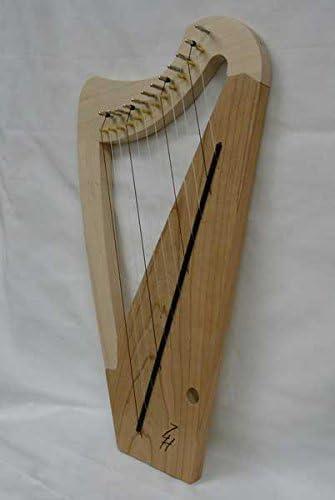 Zither Heaven 12-String Maple - Cherry Lap Harp