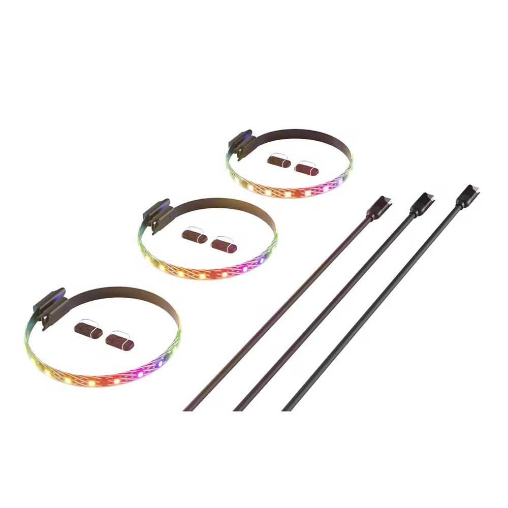 HYTE LS10 RGB Light Strips 330mm Black 3 Pack