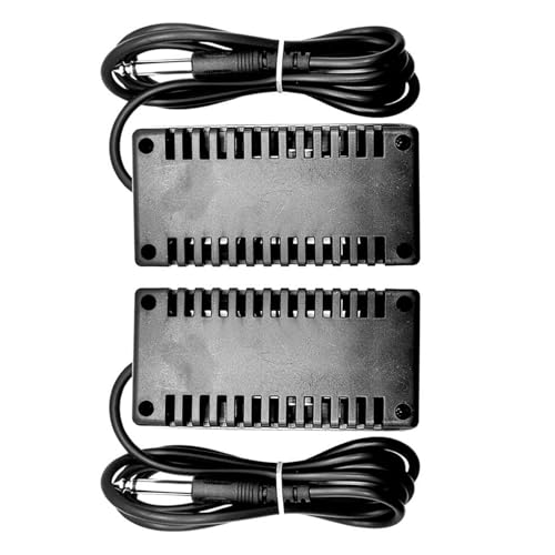 2 Pack Professional Rectangle Replacement Arrays, Detox Foot Bath Arrays Stainless Steel Aqua Ionic Cleanse Arrays Accessory for Ionic Detox Foot Bath Spa Cleanse Machines Black