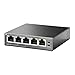 TP-Link 5 Port PoE Switch | Fast Ethernet Unmanaged | 4 PoE Port 57W | 802.3af Compliant | Shielded Ports |Traffic Optimization | Plug and Play | Sturdy Metal (TL-SF1005P) primary