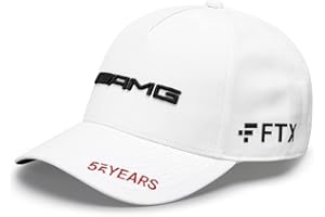Fuel For Fans Mercedes Benz AMG Petronas F1 2022 George Russell AMG 55 Years Hat (White)