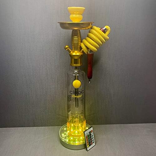 Ciroc Vodka 1L Pineapple Bottle Hookah with LED Stand