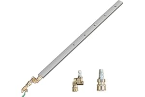 JUVHOT 2025 New Radiator Cleaning Wand, Efficient No Removal Cleaning Tool for Tight Crevices, Dual-Use Water/Air Flush, Pressure Washer Accessories, Car Radiator Cleaning Wand (No Switch)