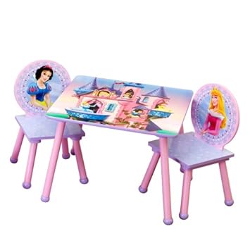 childrens princess table and chairs