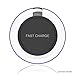 Fast Wireless Charger,Yootech Fast Charge QI Wireless Charging pad for Samsung Galaxy S7,Galaxy S7 Edge, Note 5, Galaxy S6 Edge Plus[Adaptive Fast Charger NOT Included]