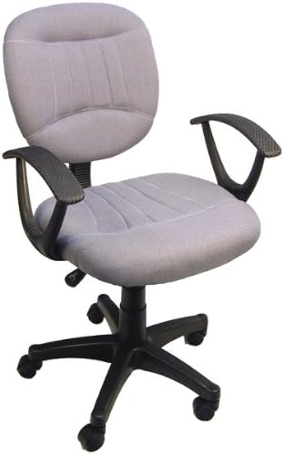 Gray Fabric Office Chair w/Arms, Gas Lift &amp; Great Student or Computer Chair
