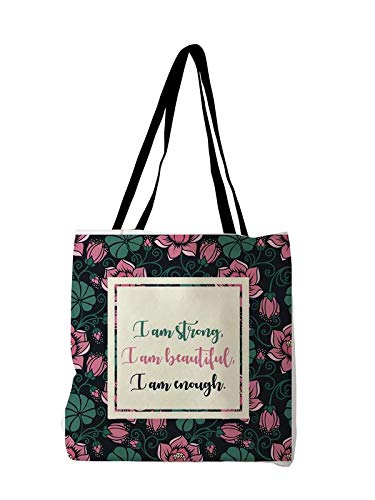 The Purple Tree Canvas Tote Bag For Women - 1 Pc, women tote bag, canvas tote bag, printed tote bag, printed canvas tote bag, stylish bags for women TBAG00352