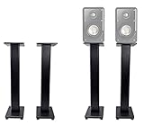 Pair 36" Bookshelf Speaker Stands For Polk Audio S20 Bookshelf Speakers