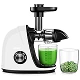 Jocuu Slow Masticating Juicer with 2-Speed Modes