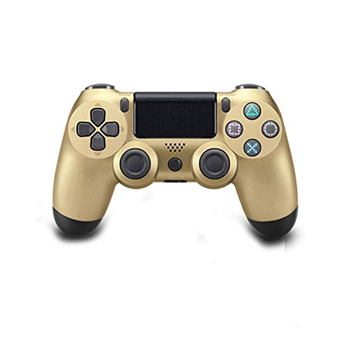 NDMUS Wireless Joystick Game Controller Wireless Gamepad Joystick PC of Playing PS4 (Color : Golden,