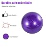HKBTCH-Pilates-Ball-65cm-Extra-Thick-Anti-Burst-Exercise-Ball-With-Air-Pump-Non-Slip-Stability-Balance-Gym-Ball-For-Yoga-Pilates-Fitness-Pregnancy Pilates Ball, 65cm Extra Thick Anti-Burst Exercise Ball With Air Pump, Non-Slip Stability Balance Gym Ball For Yoga…