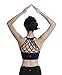 Women's Yoga Bra Performance Medium Support Hand-Knited Nest Back Super Soft