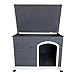 A4Pet Outdoor Medium Dog House for Medium Dogs