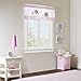 Wise Wendy Printed and Applique Valance Pink 50x18