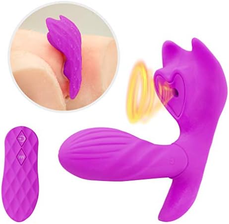 Hot Sale 10 Modes Women Butterfly Vibr and Ating Wearable USB Charged Six Toy for Women Thrusting Wireless Remote Control Butterfly Vib-e and rator Toys,Privacy