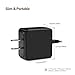 TAIFU UL Listed 5.25V USB Adapter Charger for HP Chromebook 11 G1 G2 11-1102 11-1101 11-1101US 11-1121us 11-2010nr 11-2110nr 11-1126GR; PA-1150-22GO; Asus T100 T100T T100TA T100TAM T100TAF Power Cord