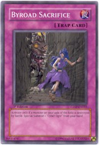 Yu-Gi-Oh! - Byroad Sacrifice (CDIP-EN055) - Cyberdark Impact - 1st Edition - Common
