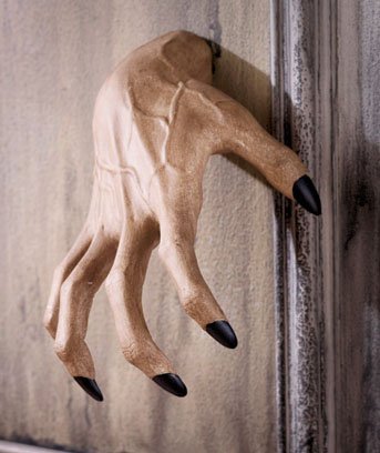 1 X Creepy Clawing Hand Wall Hangers