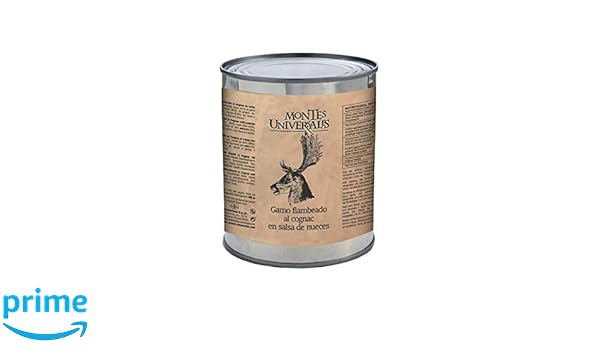 Gamo flambeado al cognac en salsa de nueces Montes Universales ...