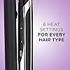 INFINITIPRO BY CONAIR 1 Inch Titanium Flat Iron; 1-inch Flat Iron with Extra-Long Plates; Rainbow finish