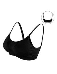 B.BANG - Sujetador deportivo para mujer, sin costuras, cómodo, con almohadillas extraíbles