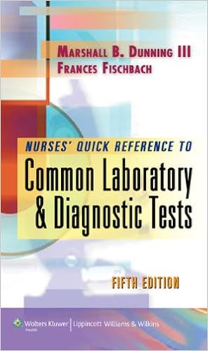 Nurses Quick Reference To Common Laboratory Diagnostic - 