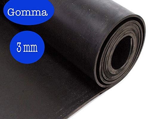 title=FOLL GUM® | LASTRA GOMMA LISCIA SPESSORE 3 MM ALTEZZA 120 CM 1,2 M X 3 M |