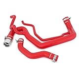 Mishimoto MMHOSE-CHV-06DRD Red 6.6L Hose Kit for 06-10 Chevy Duramax 2500