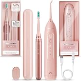 Aquasonic Icon Toothbrush &amp; Water Flosser Bundle (Blush)