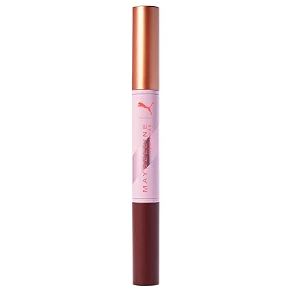 Maybelline New York Puma Edition Matte Metallic Eye Duo Stick, Lidschatten, 05 Heat Flash, 1.65 g