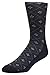 6 Pack Men's Dress socks - bamboo fiber by Velette - Size 10-13 (Black)