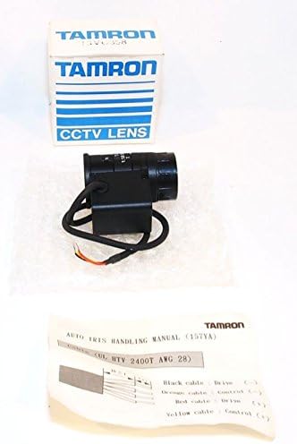 Rare New TAMRON 3.5-8mm f/1.8 C-MOUNT HQ 1/3" CCTV TV Wide Zoom Lens Metal Mount