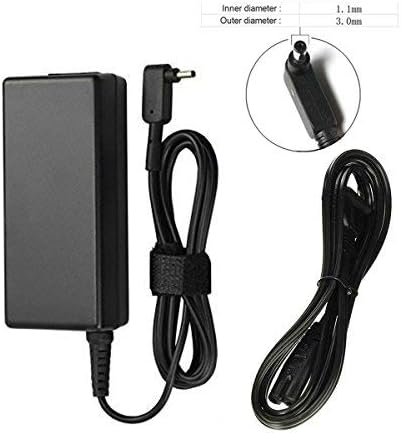 45W 19V 2.37A AC-Adapter-Charger for Acer-Chromebook-CB3 CB5 11 13 14 15 R11 C730 C731 C735 C810 C738T CB3-431 CB3-531 CB3-111 CB3-131 CB5-311 Laptop Power-Supply-Cord