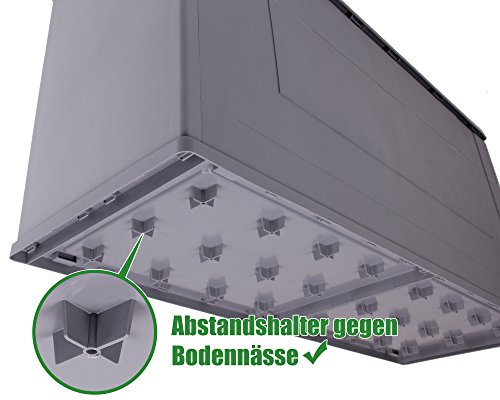 Kissenbox Auflagenbox Gartentruhe Karisma 270 Liter grau abschließbar – Bild 10