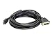 Monoprice Standard HDMI Cable to Single Link DVI Adapter Cable - with Ferrite Cores, CL2, Up to 720p/1080i Resolution, 15 Feet, Black