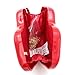 Women Acrylic Lips-shaped Evening Bags Purses Clutch Vintage Banquet Handbag (Red)
