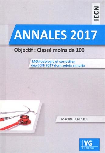 Annales iECN 2017 : Objectif : classé moins de 100 by (Paperback)