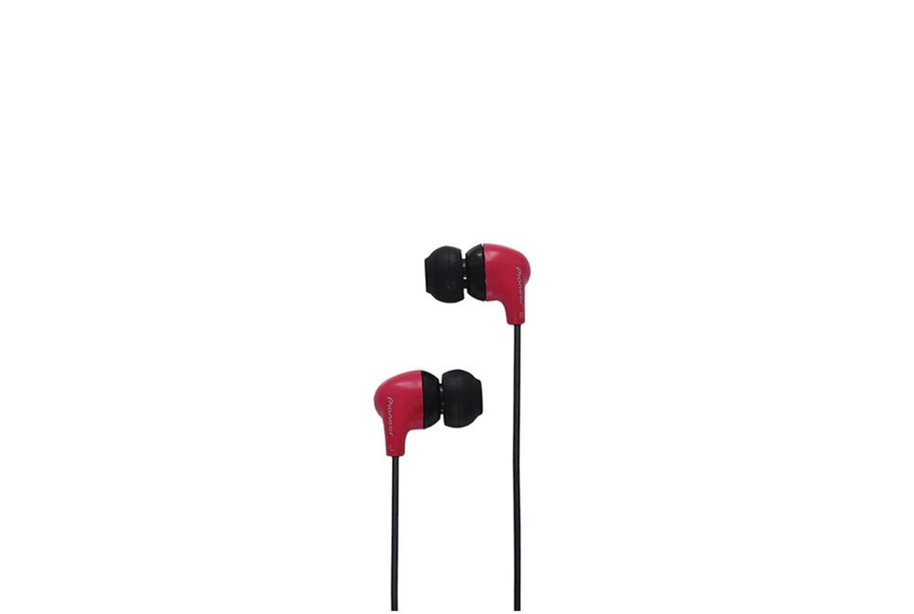 Pioneer SE-CL501-R Fully Enclosed Dynamic In Ear Headphones - Red