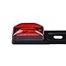 Catinbow Red Side Marker Light, 4 x 2inch 6 LED Clearance Light, Front Rear Truck Boat Bus Lamp Indicators 5PCS