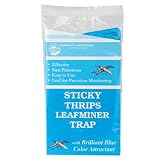 Blue Sticky Trap Thrips Leafminer Trap 15 Pack