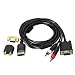 eJiasu SEGA DC VGA Cable SEGA Dreamcast VGA Cable HD Adapter DC VGA Box (1PC)
