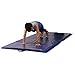 We Sell Mats 4 ft x 10 ft x 2 in Personal Fitness & Exercise Mat, Lightweight and Folds for Carrying, Multicolor