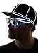 NEON NIGHTLIFE Light Up Snapback Hat Boys & Girls LED Baseball Accessory, White