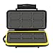 Kupton Water-resistant Memory Card Case Shockproof Memory Card Case Box for 12 Piece SDHC / SDXC Card / Micro SD Card SD Card + Kupton Superfine Fiber Cloth