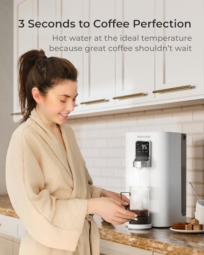 Waterdrop K19-H Instant Heater with Reverse Osmosis, Table Water Dispenser Without Connection, TDS Reduction, 4 Temperature Levels, Water Without Limescale